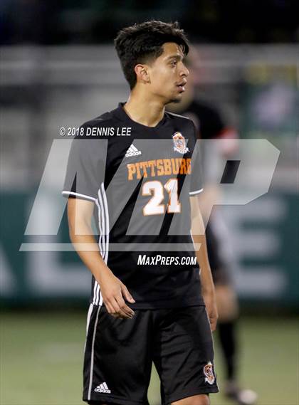 Thumbnail 3 in Pittsburg vs. De La Salle (CIF NCS D1 Semifinal) photogallery.