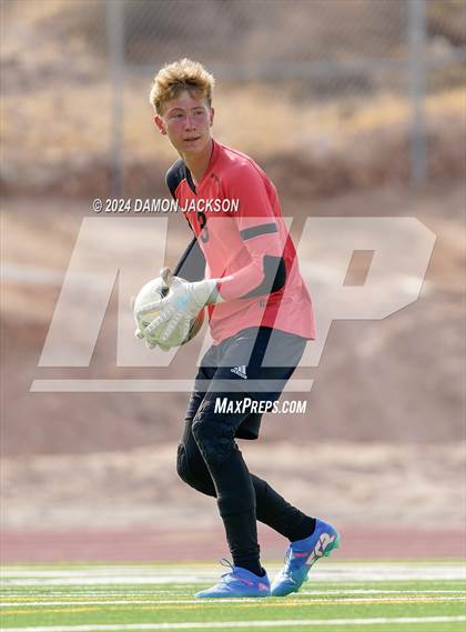 Thumbnail 2 in Spring Creek vs Moapa Valley (JV Team Bulldog Invitational) photogallery.