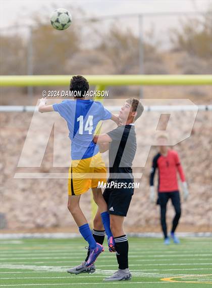 Thumbnail 1 in Spring Creek vs Moapa Valley (JV Team Bulldog Invitational) photogallery.
