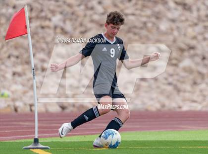 Thumbnail 2 in Spring Creek vs Moapa Valley (JV Team Bulldog Invitational) photogallery.
