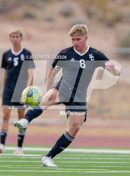 Thumbnail 2 in Spring Creek vs Moapa Valley (JV Team Bulldog Invitational) photogallery.