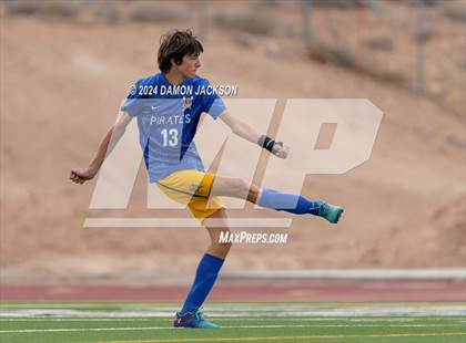 Thumbnail 3 in Spring Creek vs Moapa Valley (JV Team Bulldog Invitational) photogallery.