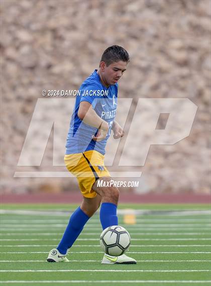 Thumbnail 2 in Spring Creek vs Moapa Valley (JV Team Bulldog Invitational) photogallery.