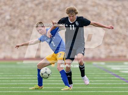 Thumbnail 3 in Spring Creek vs Moapa Valley (JV Team Bulldog Invitational) photogallery.