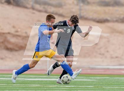 Thumbnail 2 in Spring Creek vs Moapa Valley (JV Team Bulldog Invitational) photogallery.