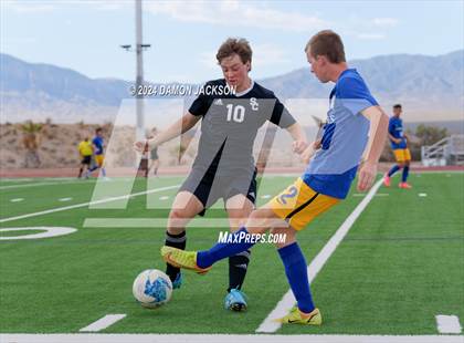 Thumbnail 3 in Spring Creek vs Moapa Valley (JV Team Bulldog Invitational) photogallery.