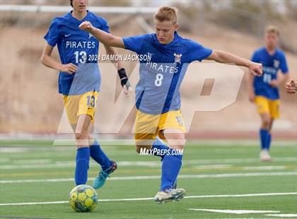 Thumbnail 2 in Spring Creek vs Moapa Valley (JV Team Bulldog Invitational) photogallery.