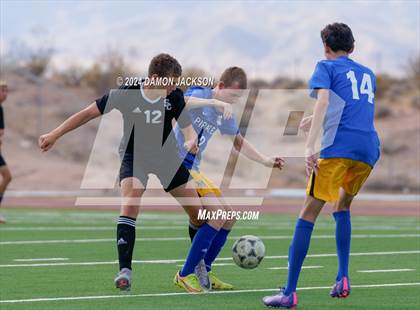 Thumbnail 3 in Spring Creek vs Moapa Valley (JV Team Bulldog Invitational) photogallery.