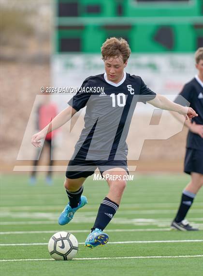 Thumbnail 3 in Spring Creek vs Moapa Valley (JV Team Bulldog Invitational) photogallery.