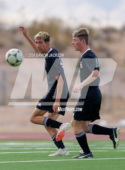 Thumbnail 2 in Spring Creek vs Moapa Valley (JV Team Bulldog Invitational) photogallery.