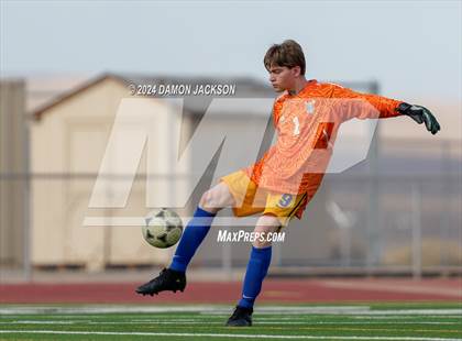 Thumbnail 2 in Spring Creek vs Moapa Valley (JV Team Bulldog Invitational) photogallery.
