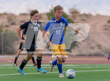 Thumbnail 2 in Spring Creek vs Moapa Valley (JV Team Bulldog Invitational) photogallery.