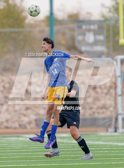 Thumbnail 3 in Spring Creek vs Moapa Valley (JV Team Bulldog Invitational) photogallery.