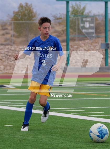 Thumbnail 3 in Spring Creek vs Moapa Valley (JV Team Bulldog Invitational) photogallery.