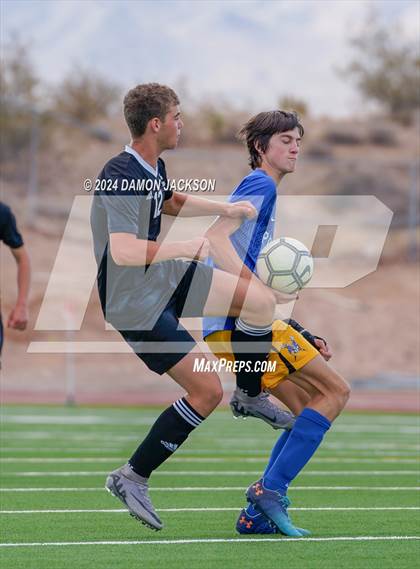 Thumbnail 3 in Spring Creek vs Moapa Valley (JV Team Bulldog Invitational) photogallery.