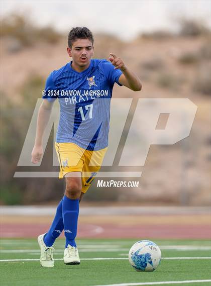 Thumbnail 2 in Spring Creek vs Moapa Valley (JV Team Bulldog Invitational) photogallery.