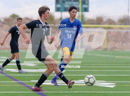 Thumbnail 3 in Spring Creek vs Moapa Valley (JV Team Bulldog Invitational) photogallery.