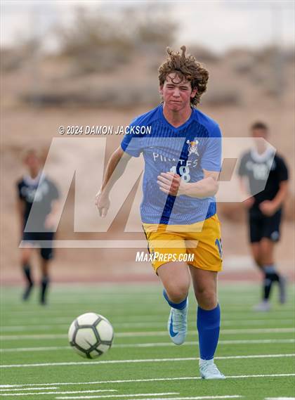 Thumbnail 2 in Spring Creek vs Moapa Valley (JV Team Bulldog Invitational) photogallery.