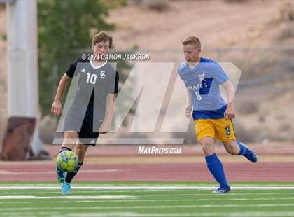 Thumbnail 2 in Spring Creek vs Moapa Valley (JV Team Bulldog Invitational) photogallery.