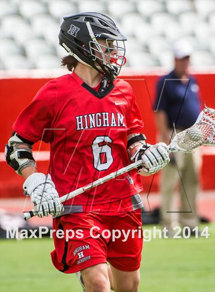 Thumbnail 3 in Medfield vs Hingham (MIAA Division 2 Final) photogallery.