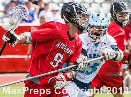 Thumbnail 2 in Medfield vs Hingham (MIAA Division 2 Final) photogallery.