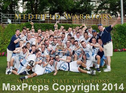 Thumbnail 1 in Medfield vs Hingham (MIAA Division 2 Final) photogallery.