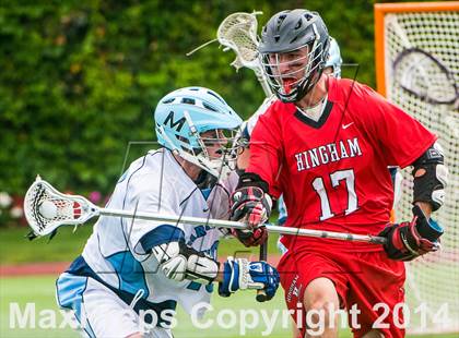 Thumbnail 1 in Medfield vs Hingham (MIAA Division 2 Final) photogallery.