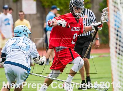 Thumbnail 3 in Medfield vs Hingham (MIAA Division 2 Final) photogallery.