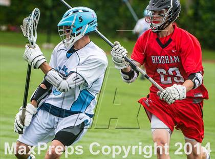 Thumbnail 1 in Medfield vs Hingham (MIAA Division 2 Final) photogallery.
