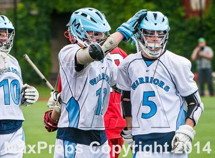 Thumbnail 1 in Medfield vs Hingham (MIAA Division 2 Final) photogallery.