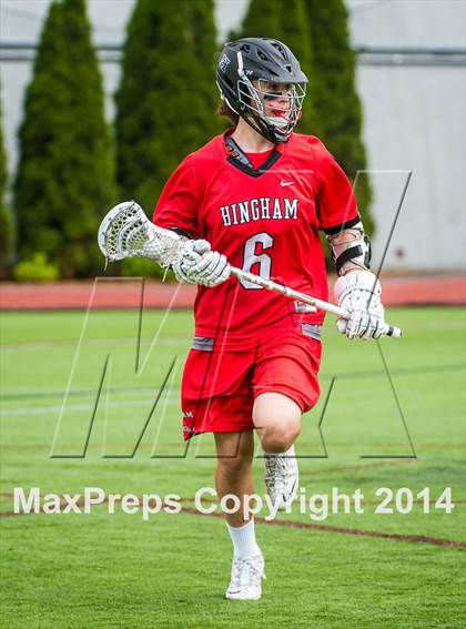 Thumbnail 3 in Medfield vs Hingham (MIAA Division 2 Final) photogallery.