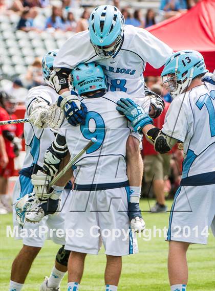Thumbnail 1 in Medfield vs Hingham (MIAA Division 2 Final) photogallery.