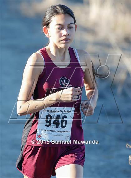 Thumbnail 2 in  CIF LACS Cross Country Championships (Girls) photogallery.
