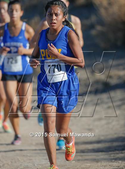 Thumbnail 1 in  CIF LACS Cross Country Championships (Girls) photogallery.