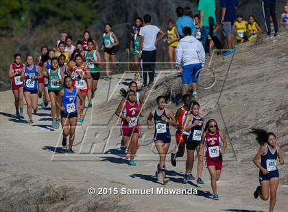 Thumbnail 3 in  CIF LACS Cross Country Championships (Girls) photogallery.