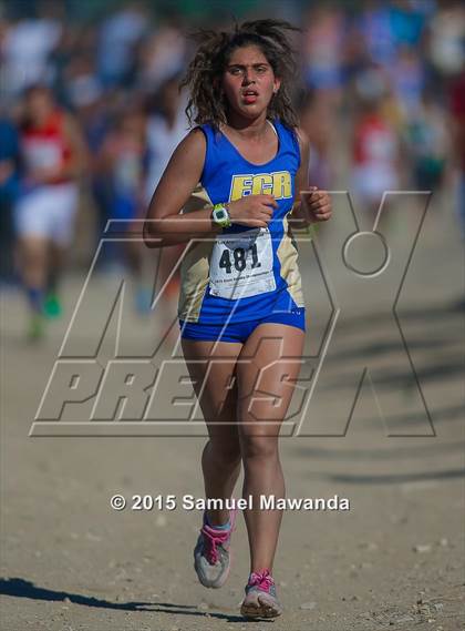 Thumbnail 2 in  CIF LACS Cross Country Championships (Girls) photogallery.