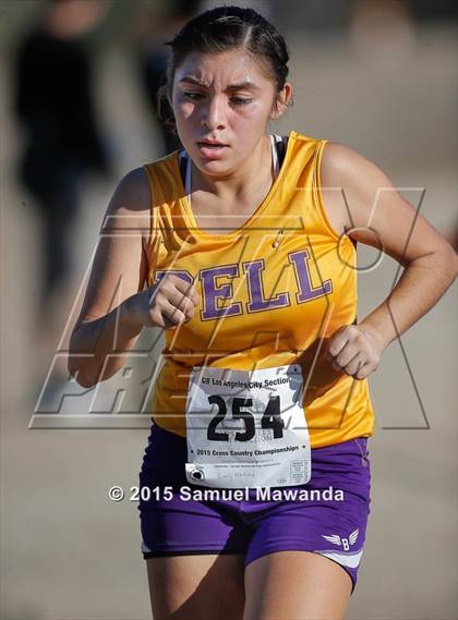 Thumbnail 1 in  CIF LACS Cross Country Championships (Girls) photogallery.