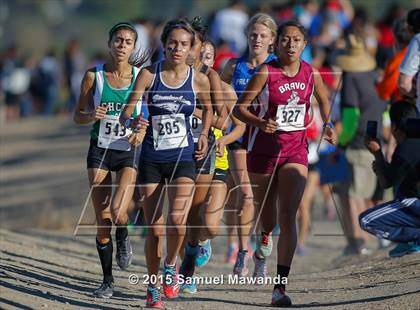 Thumbnail 1 in  CIF LACS Cross Country Championships (Girls) photogallery.