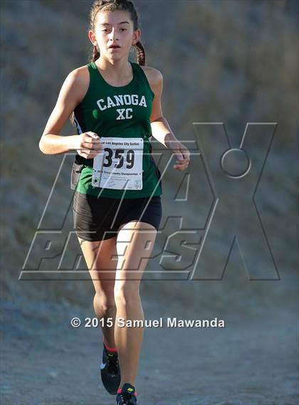 Thumbnail 3 in  CIF LACS Cross Country Championships (Girls) photogallery.