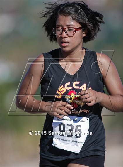 Thumbnail 1 in  CIF LACS Cross Country Championships (Girls) photogallery.