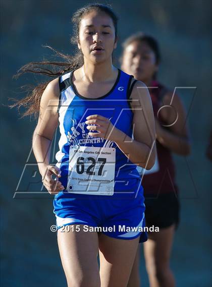 Thumbnail 3 in  CIF LACS Cross Country Championships (Girls) photogallery.