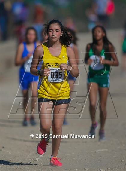 Thumbnail 2 in  CIF LACS Cross Country Championships (Girls) photogallery.