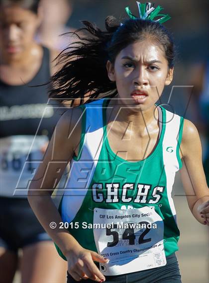 Thumbnail 3 in  CIF LACS Cross Country Championships (Girls) photogallery.