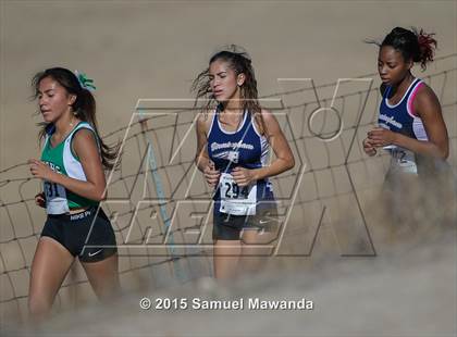 Thumbnail 2 in  CIF LACS Cross Country Championships (Girls) photogallery.