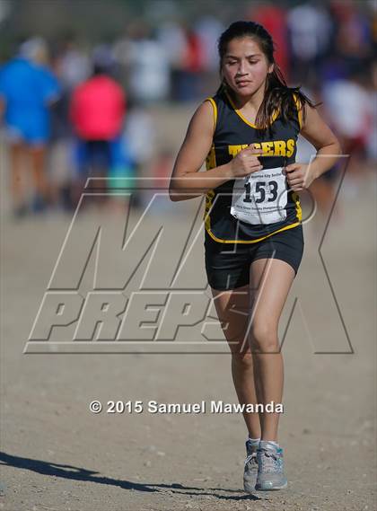 Thumbnail 1 in  CIF LACS Cross Country Championships (Girls) photogallery.