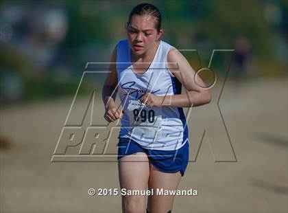 Thumbnail 1 in  CIF LACS Cross Country Championships (Girls) photogallery.