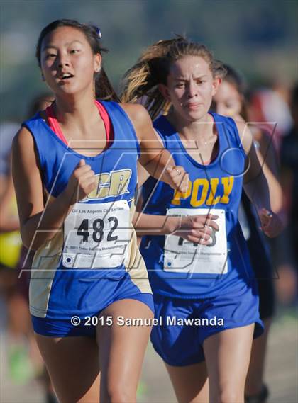 Thumbnail 3 in  CIF LACS Cross Country Championships (Girls) photogallery.