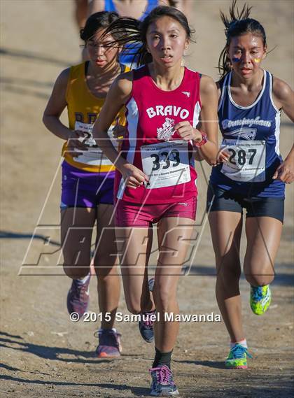 Thumbnail 3 in  CIF LACS Cross Country Championships (Girls) photogallery.