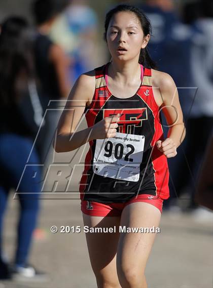 Thumbnail 1 in  CIF LACS Cross Country Championships (Girls) photogallery.