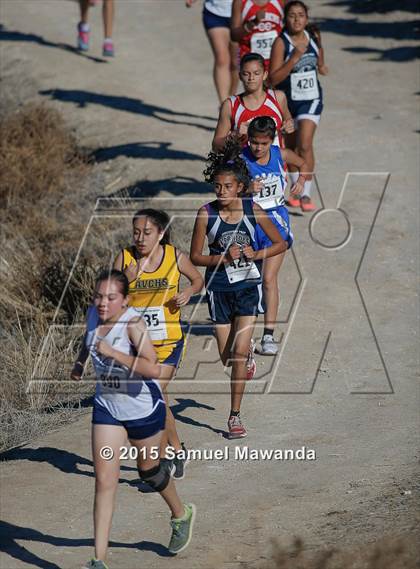 Thumbnail 2 in  CIF LACS Cross Country Championships (Girls) photogallery.